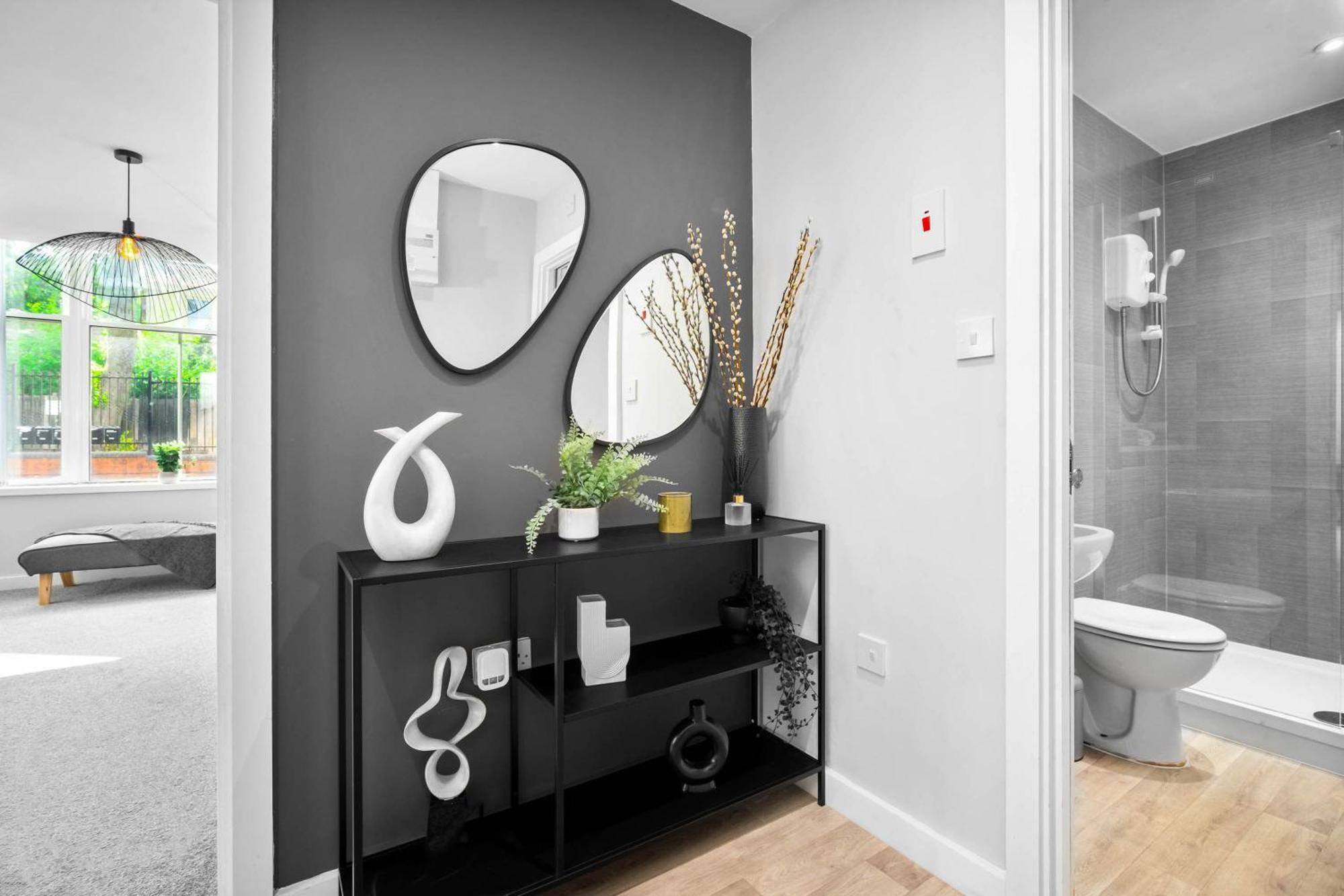Luxury Apartment - Secure Parking - Gated Development - Near Jq & Birmingham City Centre 6Sh エクステリア 写真